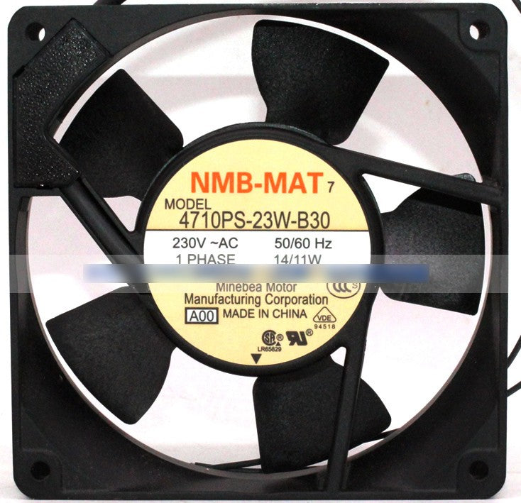 NMB 4710PS-23W-B30 230V 14/11W 2wires cooling fan NMB 4710PS-23W-B30 230V 14/11W 2wires cooling fan